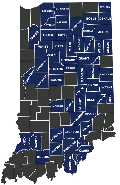 2025 Membership Map 2025 Membership Map