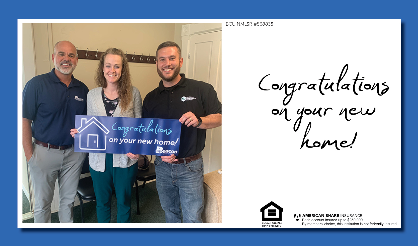 New homeowners Michael and Keeley
