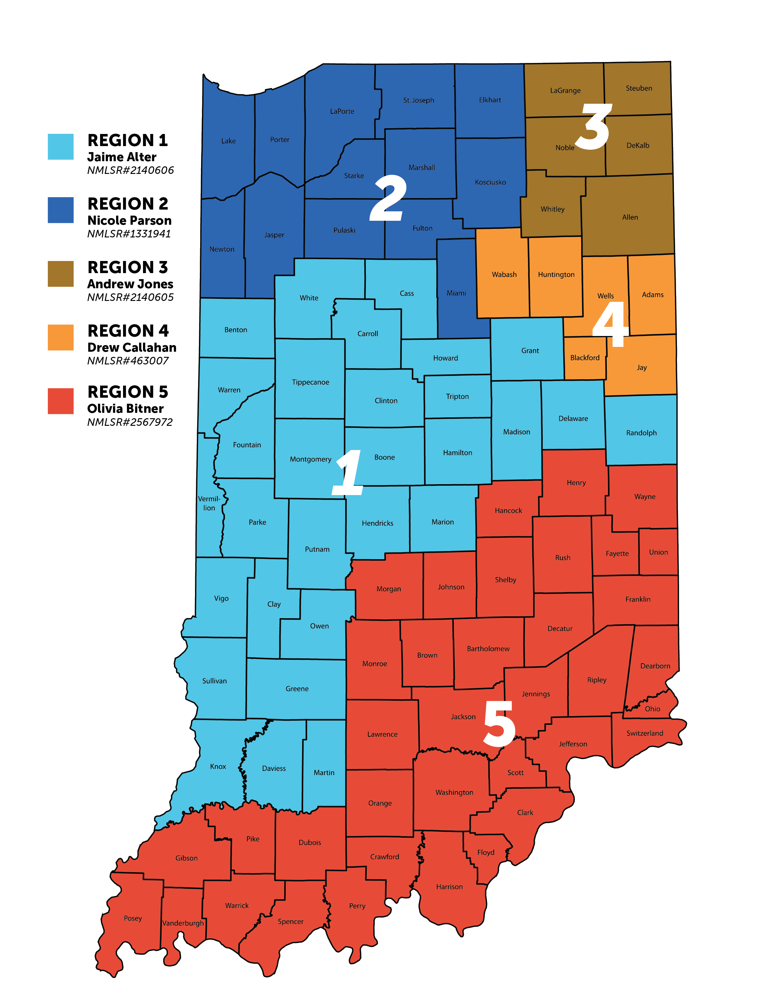 Mortgage Originator Map