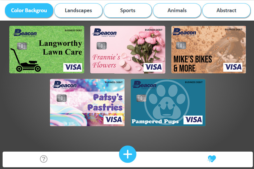Design A Debit for Business Debit Cards