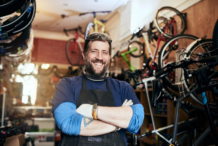 Bike shop owner